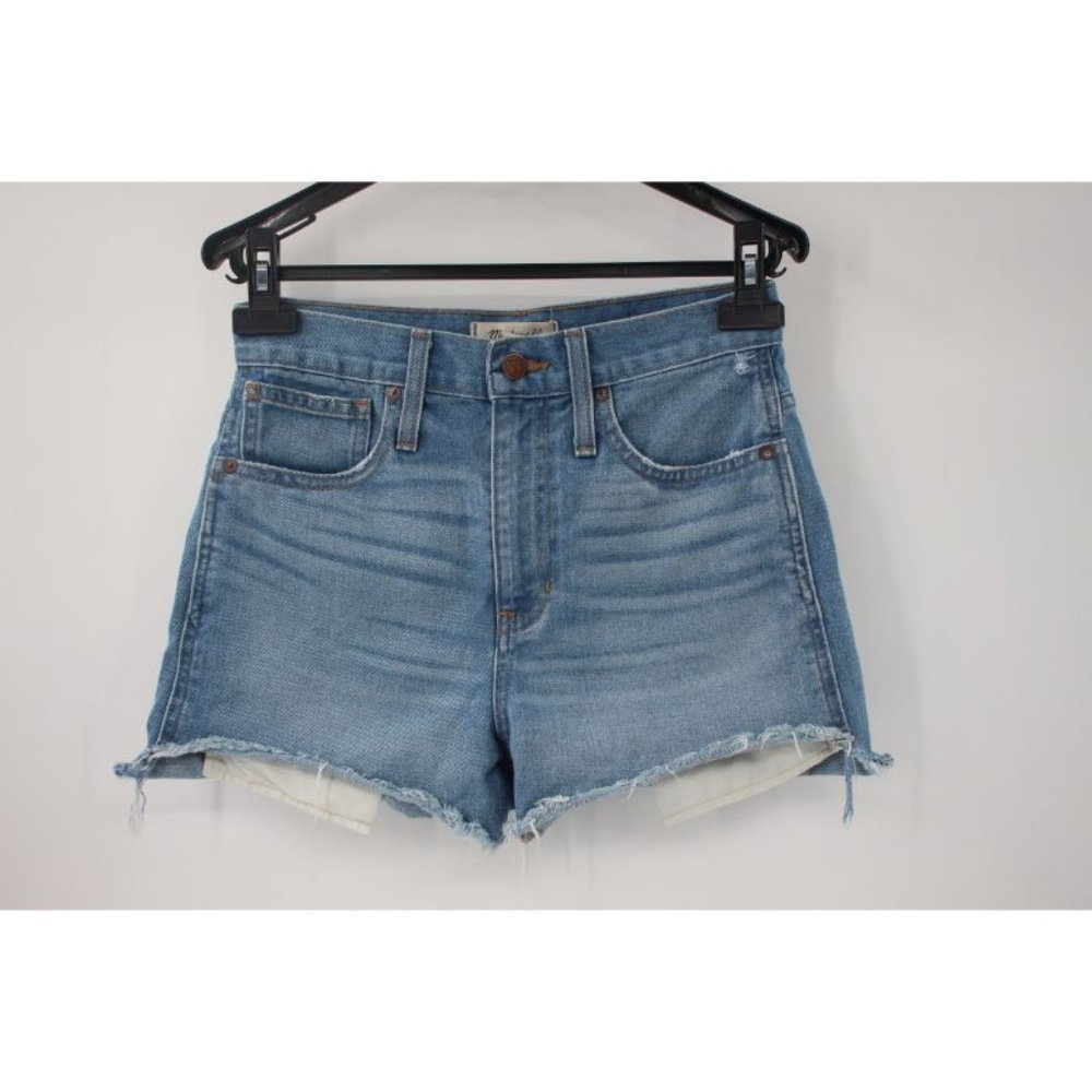 Madewell‎ Women's 25 High Rise Perfect Jean Short Step Hem Edition